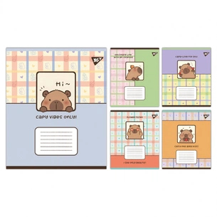 Зошит Yes Capy vibes А5 24 аркушів лінія (767956) зображення 1