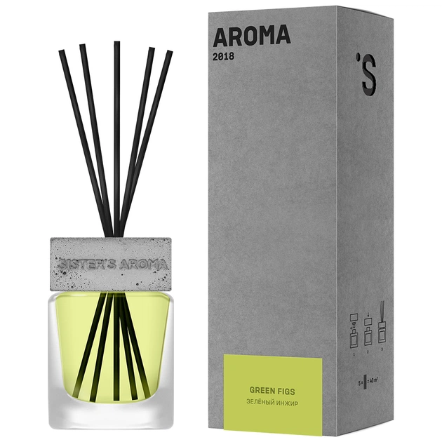 Аромадифузор Sister's Aroma Зелений інжир 110 мл (8681301036251) - изображение 1