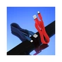 Дата кабель USB 2.0 AM to USB-C 1.0m 3A nylon X59 blue HOCO (6931474744944) - зменшене зображення 4