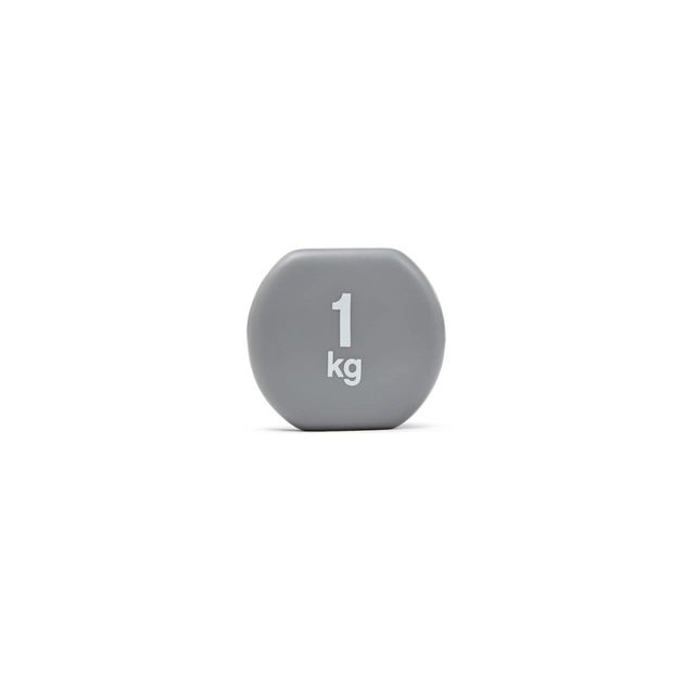 Гантель Reebok Dumbbells RAWT-16151 сірий Уні 1 кг (885652018210) - picture 3