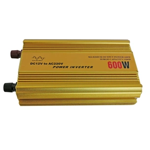 Автомобільний інвертор Meind 12V/220V 600W, чиста синусоїда (MNZ-600S) зображення 1