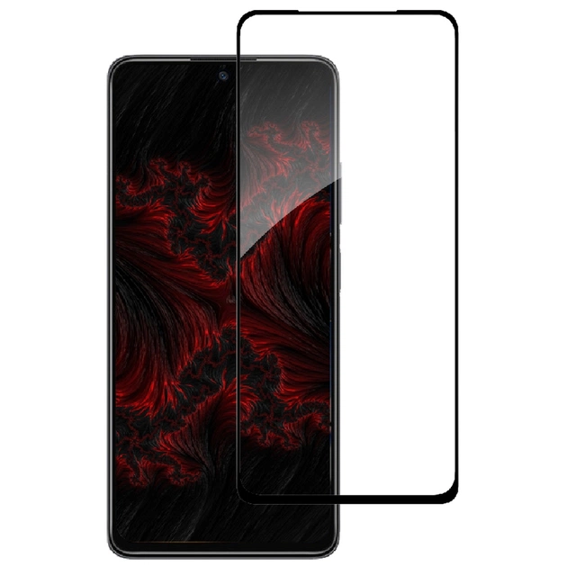 Стекло защитное Intaleo Full Glue Xiaomi Poco X4 Pro 5G Black (1283126535246) - изображение 1