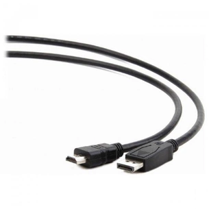 Кабель мультимедійний Display Port to HDMI 10.0m Cablexpert (CC-DP-HDMI-10M) зображення 1