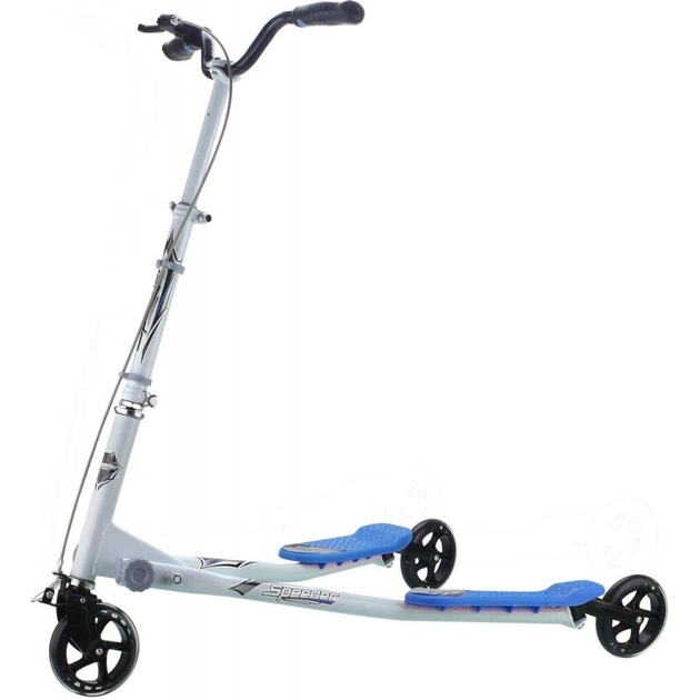 Самокат GO Travel SPEEDER (Большой) Серебристо-голубой (LS-302(L)_SB) - зображення 1