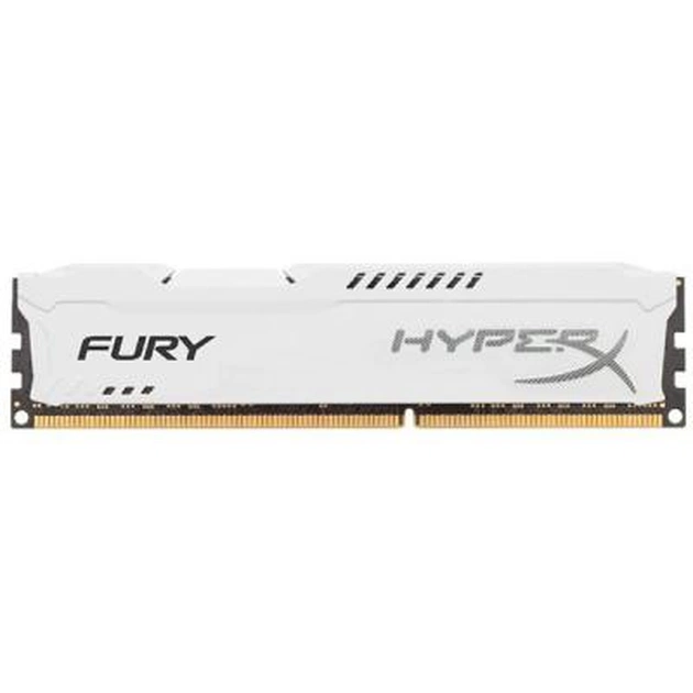 Модуль пам'яті для комп'ютера DDR3 8Gb 1866 MHz HyperX Fury White Kingston Fury (ex.HyperX) (HX318C10FW/8) - изображение 1