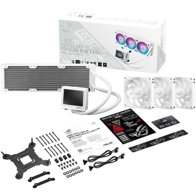 Система рідинного охолодження ASUS ROG-RYUJIN-III-360-ARGB-EXTREME-WHT (90RC0132-M0EAY0) - picture 12
