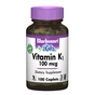Вітамін Bluebonnet Nutrition Вітамін К1 100мкг, 100 капсул (BLB0650) - зменшене зображення 1