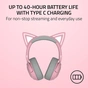 Навушники Razer Kraken Kitty V2 Bluetooth Quartz (RZ04-04860100-R3M1) - зменшене зображення 9