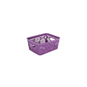 Кошик для зберігання Violet House 0501 1 Ажур Plum 5 л (0501 1 Ажур PLUM б/кр. 5 л) зображення 1