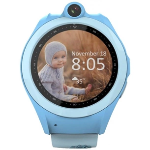 Смарт-годинник UWatch Q610 Kid wifi gps smart watch Blue (F_52916) зображення 1