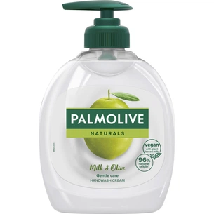 Рідке мило Palmolive Naturals Інтенсивне зволоження Молочко та оливка 300 мл (8693495017633) зображення 1