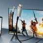 Кабель мультимедійний USB-C to HDMI M 1.8m XO (GB019-CHDMI.tranish) - зменшене зображення 5