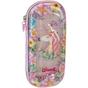 Пенал Cool For School акваріумний 1 відділення з органайзером рожевий (QT-5753-Pink) - зменшене зображення 1