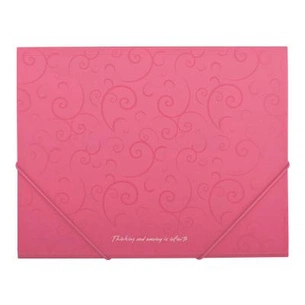 Папка на резинках Buromax А5, BAROCCO, pink (BM.3902-10) зображення 1