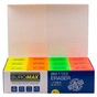 Гумка Buromax NEON, прямокутна 40x35x14 мм, м'який пластик, асорті кольорів (BM.1123) - уменьшенное изображение 6