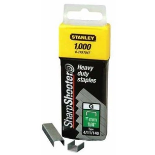 Скоби для будівельного степлера Stanley Heavy Duty, тип G 8мм, 1000шт (1-TRA705T) изображение 1