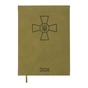 Тижневик Buromax датований 2026 FORCES, А5 світло-коричневий (BM.21130-18) - уменьшенное изображение 1