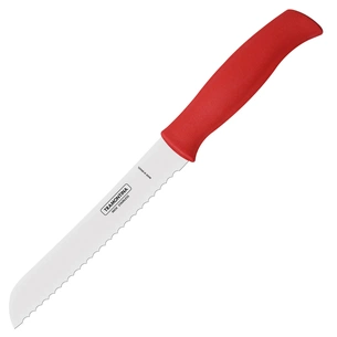 Кухонний ніж Tramontina Soft Plus Red Bread 178 мм (23662/177) зображення 1
