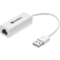 Перехідник USB 2.0 AM to RJ45 Ethernet 1000Mbps Sandberg (133-78) - зменшене зображення 1