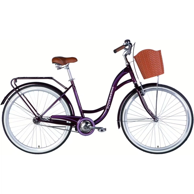 Велосипед Dorozhnik 28" AQUAMARINE BH рама-19" ST 2026 темно-фіолетовий (OPS-D-28-535) - зображення 1