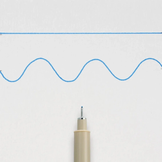 Лайнер Sakura Pigma Micron (0.3) 0,35 мм Синій (084511306394) - picture 4