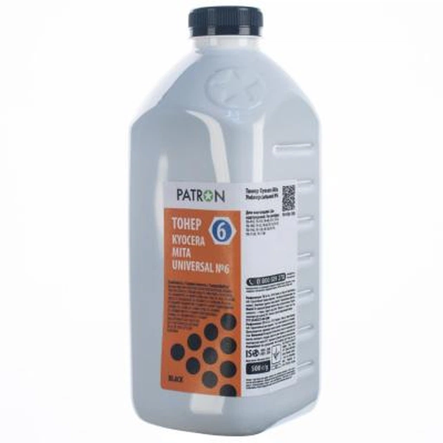 Тонер Kyocera MITA Universal №6 500г Patron (PN-KU6-500) - picture 2