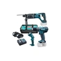 Шуруповерт Makita LXT (DHP456, DHR241, DML185, DC18RC, BL1830x2) (DLX3008) - зменшене зображення 1