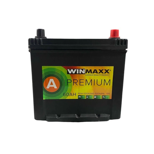 Акумулятор автомобільний WINMAXX (MonBat) Asia 60A +прав (0) - зображення 1
