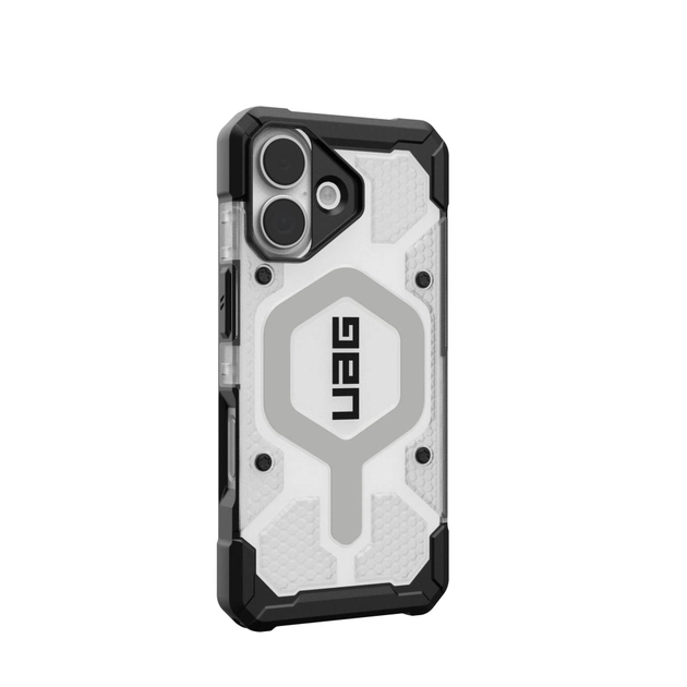 Чохол до мобільного телефона UAG iPhone 17 Pathfinder Clear MagSafe Ice/Silver (114553114333) - picture 2