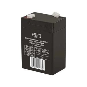 Батарея до ДБЖ EMOS B9641 AGM 6V 4Ah fast 4,7mm (B9641) зображення 1