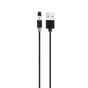 Дата кабель USB 2.0 AM to Lightning magnetic black Denmen (DN-D09L-BK) - уменьшенное изображение 4
