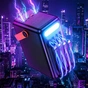 Батарея універсальна HOCO 120000mAh Prometheus 22.5W Fast Chardge, 2*LED lamp, Black (DB120 / 714723) - зменшене зображення 6