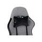 Крісло ігрове GT Racer X-2324 Gray/Black (X-2324 Fabric Gray/Black Suede) - зменшене зображення 6
