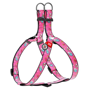 Шлея для собак WAUDOG Nylon з QR паспортом анатомічна "Єдиноріг" L (5029) зображення 1