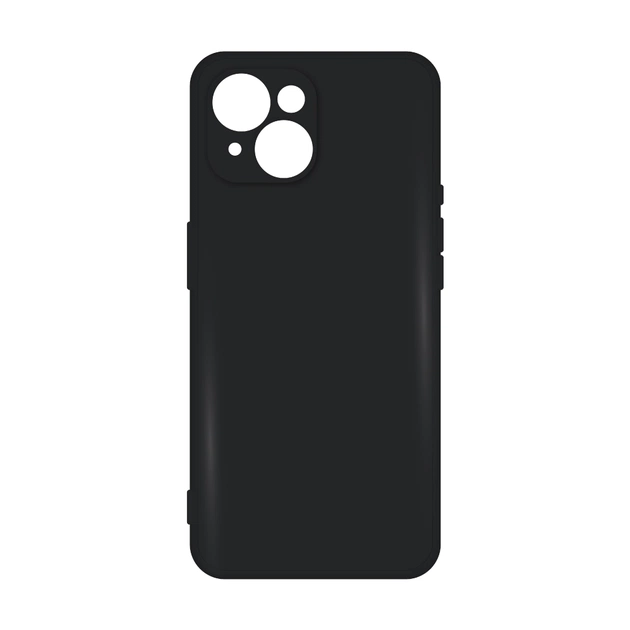 Чохол до мобільного телефона ACCLAB SoftShell Apple iPhone 15 Plus Black (1283126586439) - зображення 1