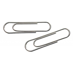 Скріпки канцелярські Axent rounded, nickel-plated, 28 мм, 100 шт. (4101-А) зображення 1