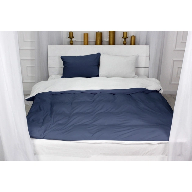 Постільна білизна MirSon Велюр Winter Frost 28-0001 + 28-0006 Bellflower Velvet 160х220 (2200004004617) - зображення 1