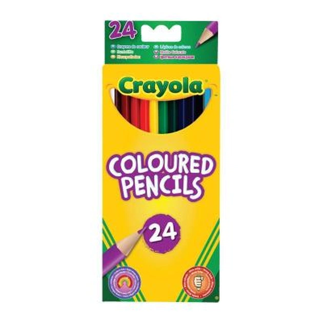 Карандаши цветные Crayola 24 цветных карандаша (3624) - изображение 1