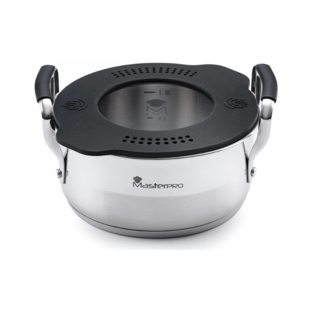 Каструля MasterPro Smart з кришкою 1,5 л (BGEU-3777) - зображення 1