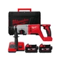 Перфоратор Milwaukee SDS-PLUS, M18 BLHACD26-402X, 2,6Дж ЗУ М12-18 С, 2x4ah, HD кейс (4933492480) - уменьшенное изображение 1
