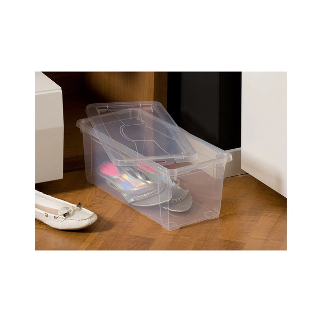 Контейнер для зберігання DEA home Easy прямокутний Прозорий 9 л (20077) - picture 6