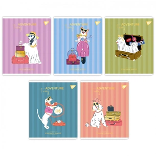 Зошит Yes Exquisite doggy 48 аркушів лінія (767552) зображення 1