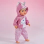 Аксесуар до ляльки Baby Born Одяг для ляльки Baby Born Костюмчик єдинорога (839409) - зменшене зображення 7