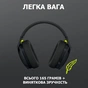 Навушники Logitech G435 Lightspeed Wireless Gaming Headset Black (981-001050) - зменшене зображення 5