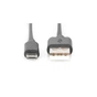 Дата кабель USB 2.0 AM to Micro 5P 0.9m black Digitus (AK-300110-010-S) - уменьшенное изображение 2