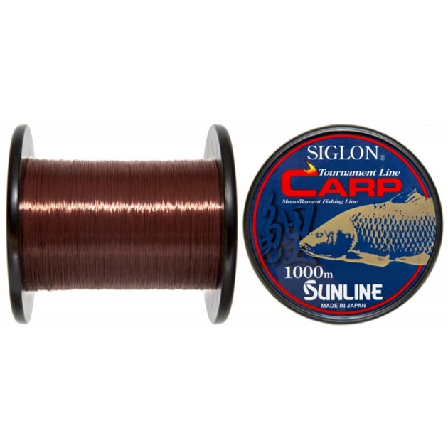 Волосінь Sunline SIGLON CARP 1000м (коричн.) 0.30мм 6.2кг (1658.05.70) - изображение 1