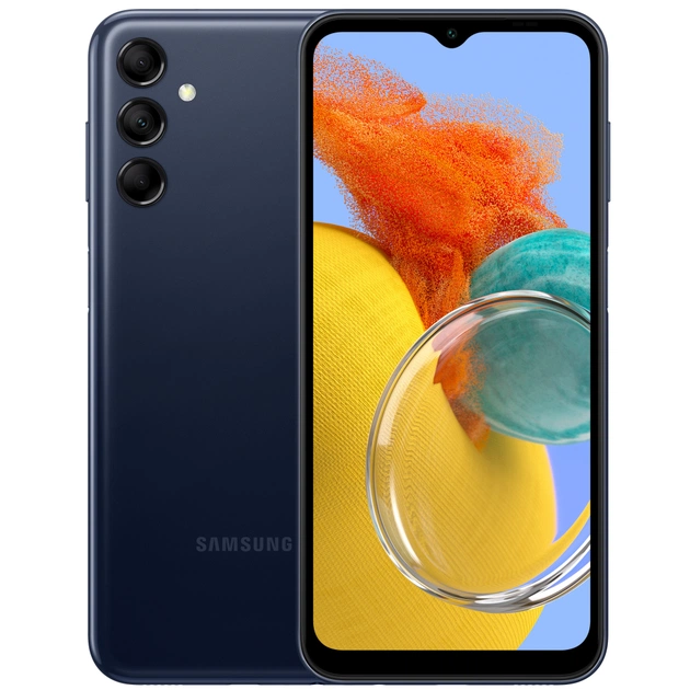 Мобільний телефон Samsung Galaxy M14 5G 4/128GB Dark Blue (SM-M146BDBVSEK) - изображение 1