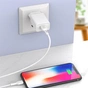 Зарядний пристрій SkyDolphin SC36L (1USB, 2.4A) White (MZP-000116) + кабель Lightning - зменшене зображення 4
