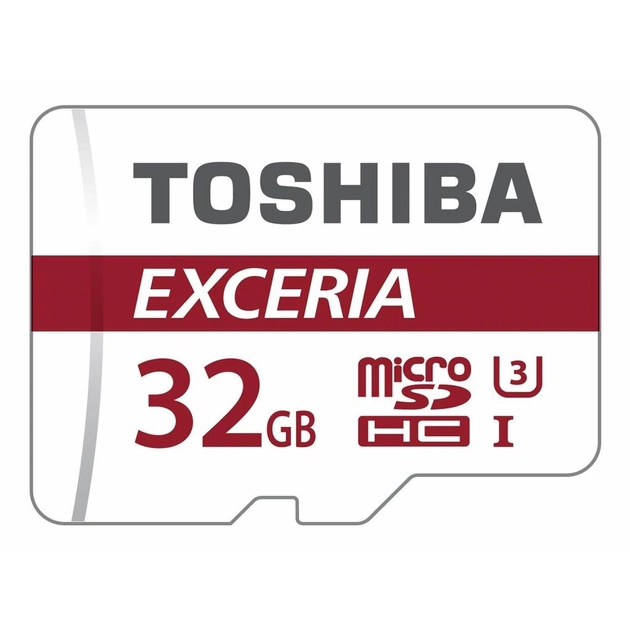 Карта пам'яті Toshiba 32GB microSDHC class 10 (THN-M302R0320EA) - зображення 1