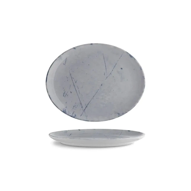 Блюдо G.Benedikt Isabelle 28 x 22 см Stone Blue (ISC3028-K0008) - изображение 1